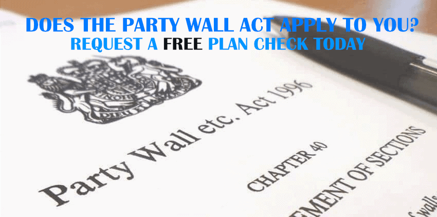 Free Party Wall Plan Check